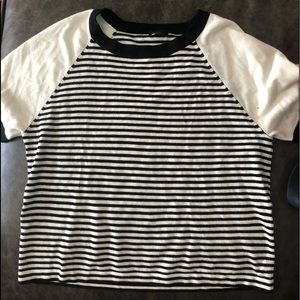 striped brandy like shirt